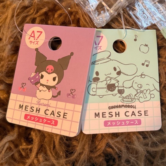HP✨ Small Sanrio Mesh Cases x2 - Picture 2 of 5